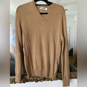 Gorgeous Jil Sander Camel colored sweater